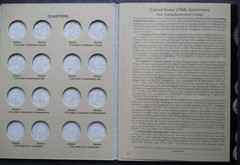 He Harris United States 250th Anniversary Coin P & D Folder 2026 Book 5345