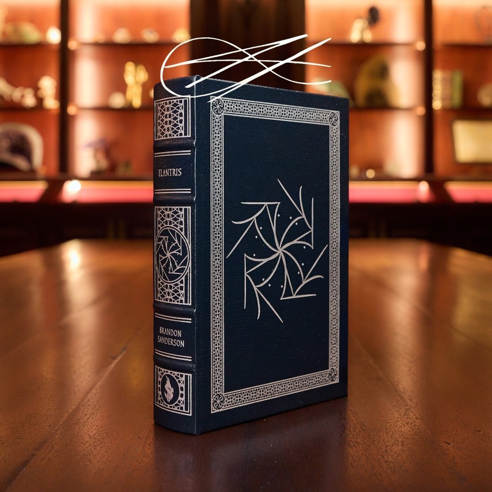 SIGNED & SEALED Elantris Dragonsteel Leatherbound
