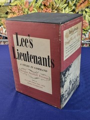 LEE’S LIEUTENANTS 3 Volume Box Set by Douglas Southall Freeman