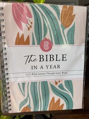 The Bible in a Year Spiral Bound Study Guide for Adults, English, Bible Topic