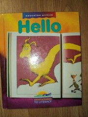 Hello, Student Anthology Level 1.2: Houghton – Hardcover, by Hm – Acceptable