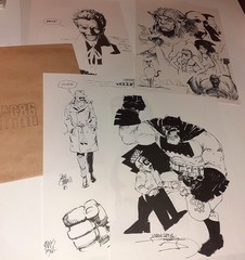 UKCAC 1986 PORTFOLIO Alan Moore Frank Miller Brian Bolland Batman Joker Watchmen