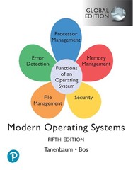 Modern Operating Systems, 5Th Edition GE by Andrew S. Tanenbaum NEW Paperback