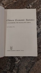 Chinese Economic Statistics: Handbook For Mainland China by Nai-Ruenn Chen